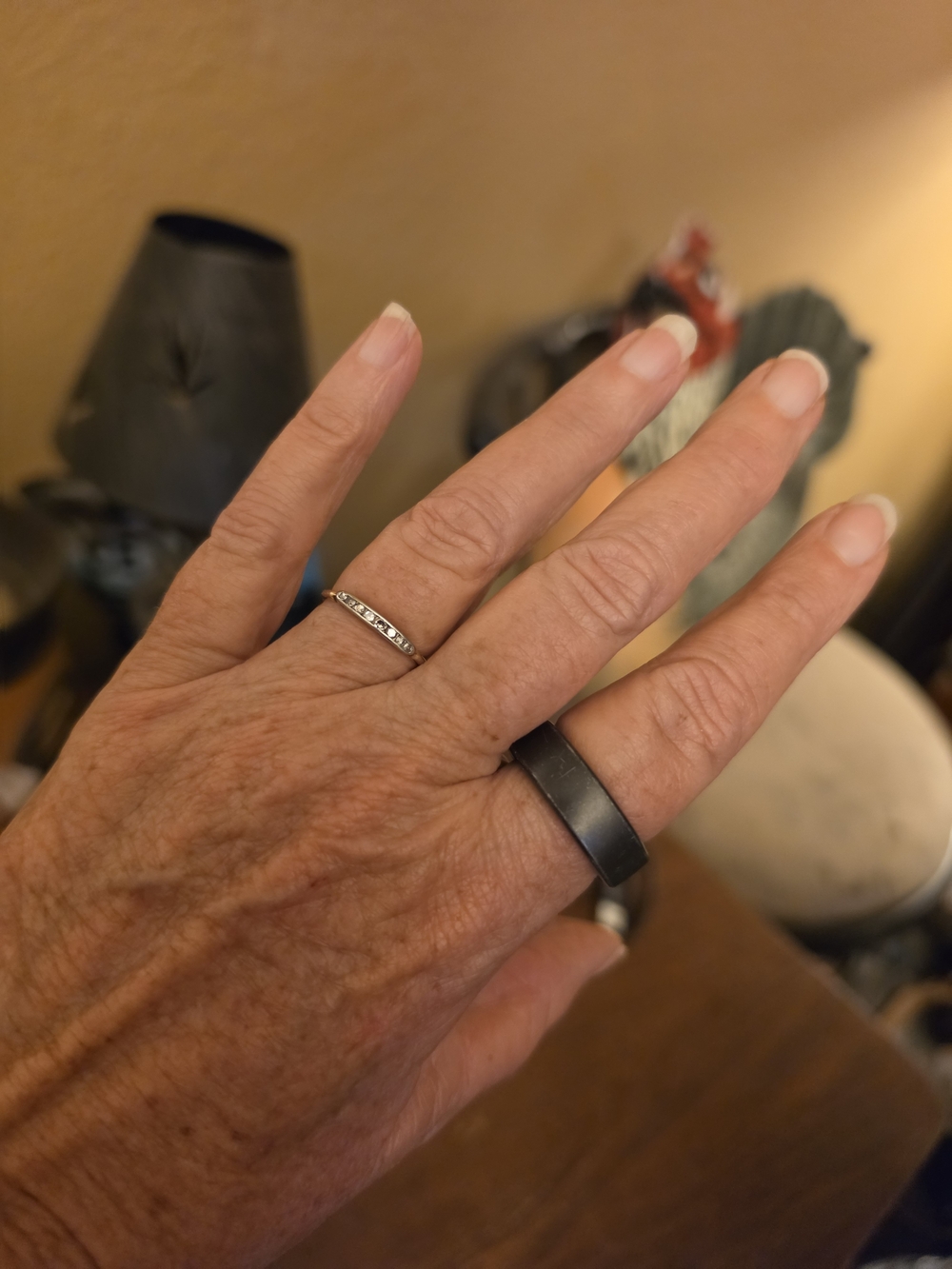 Oura Black Unisex Ring with Matte Finish Gen 3.. Size 11